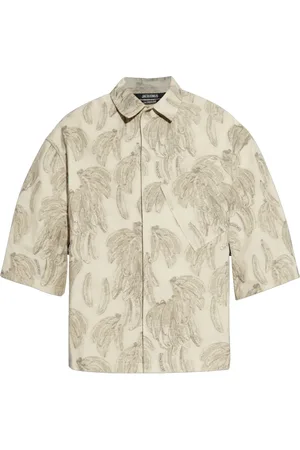 Jacquemus Chemise à motif banane en jacquard