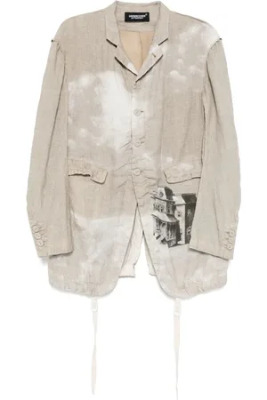 UNDERCOVER Blazer à imprimé graphique