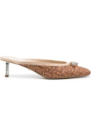 GCDS Mules à motif monogrammé 60 mm