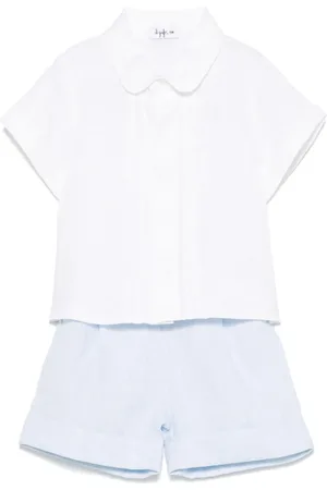 Il gufo Ensemble-short en lin