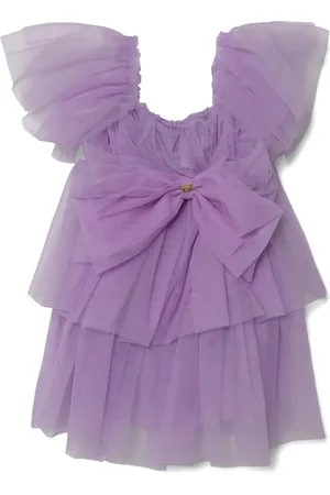 Pinko Robe en tulle à détails de nœuds