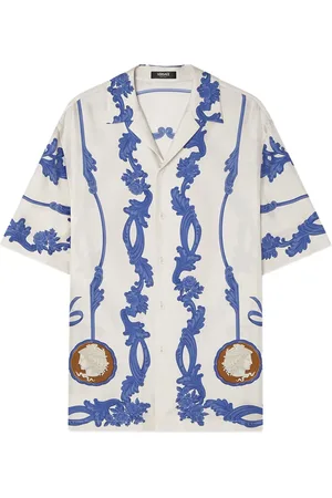 VERSACE Chemise Cameo en soie