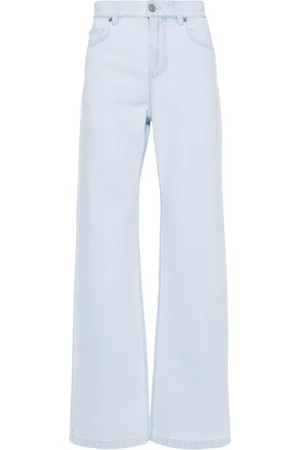 VERSACE Jean droit à logo appliqué
