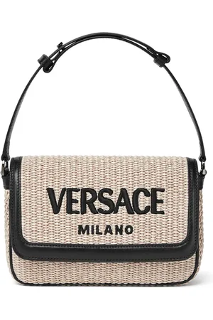 VERSACE Sac à bandoulière Milano en raphia