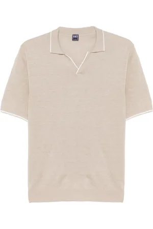 FEDELI T-shirt en maille fine
