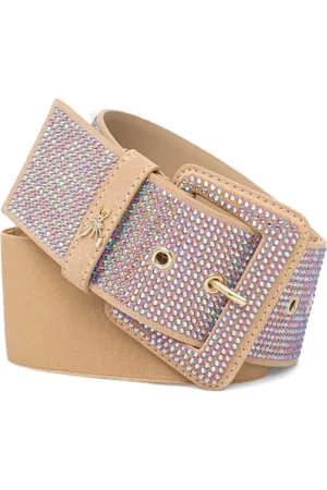 Patrizia Pepe Ceinture à ornements strassés
