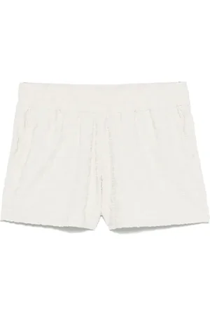 OFF-WHITE Short à logo floqué