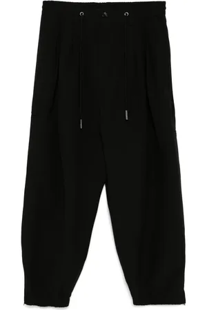 SONGZIO Pantalon sarouel à lien de resserrage