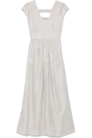 Emporio Armani Robe longue à col v