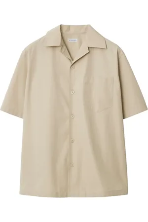 Burberry Chemise à logo brodé