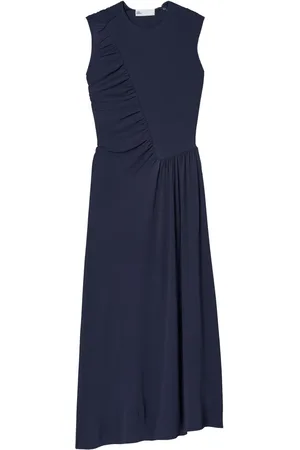 Tory Burch Robe mi-longue à fronces