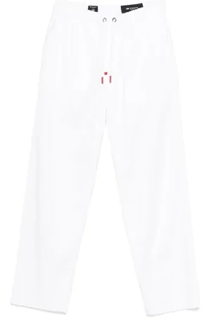 Kiton Pantalon à patch logo