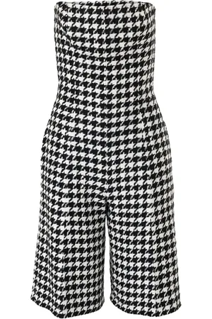 Carolina Herrera Costume à motif pied-de-poule