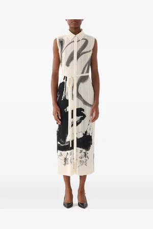 Jason Wu Robe mi-longue à effet plissé