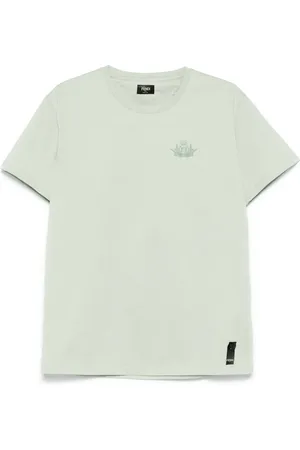 Fendi T-shirt à logo brodé