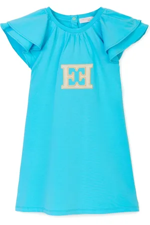 Escada Robe à logo appliqué