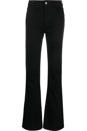 Emporio Armani Jean évasé à taille haute