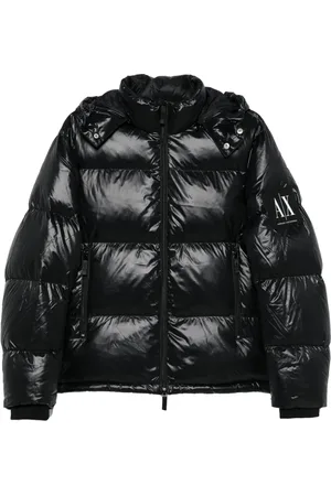 Armani Exchange Doudoune zippée à capuche
