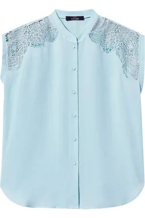 Twin-Set Blouse à empiècements en dentelle