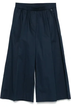 Twin-Set Pantalon en popeline à taille élastiquée
