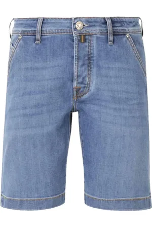 Jacob Cohen Short en jean à coupe droite
