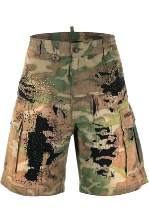 Dsquared2 Short en jean à effet usé