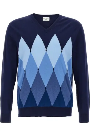 BALLANTYNE Pull à motifs losange
