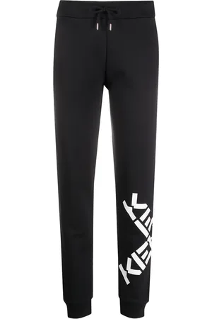 Kenzo Pantalon de jogging à logo imprimé