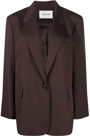 Low Classic Blazer oversize à simple boutonnage