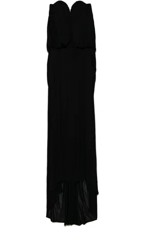 GIUSEPPE DI MORABITO Robe longue à détails drapés