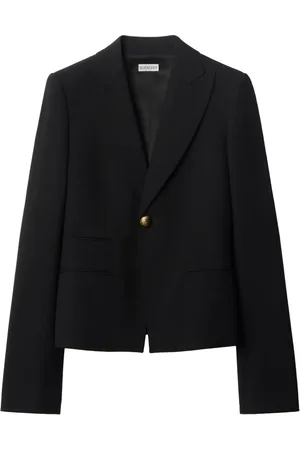 Burberry Blazer en laine à simple boutonnage