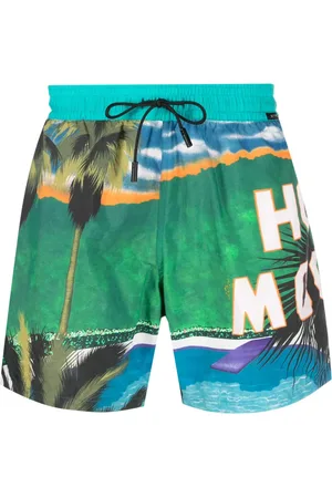 Etro Short de bain à imprimé graphique