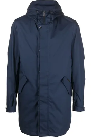MOORER Parka zippée à capuche