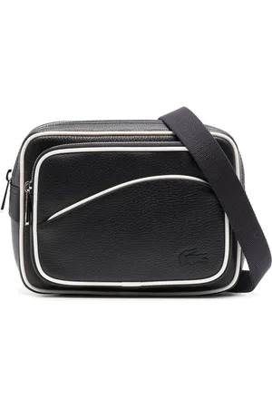Lacoste Sacoche Angy en cuir grainé