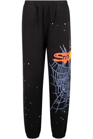 Sp5der Pantalon de jogging Heavy Web