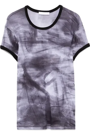 Helmut Lang T-shirt à imprimé graphique