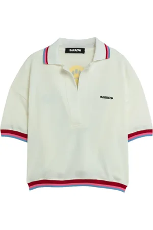 BARROW T-shirt à bords rayés