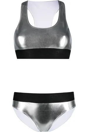 Dolce & Gabbana Bikini à effet métallisé