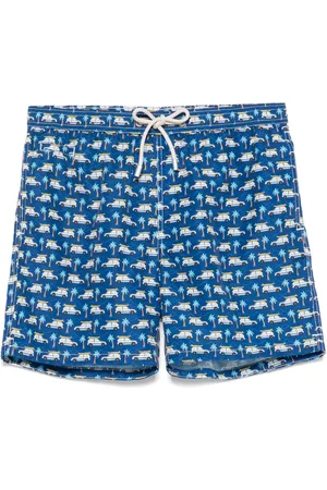 MC2 SAINT BARTH X Panda short de bain à imprimé Vojage