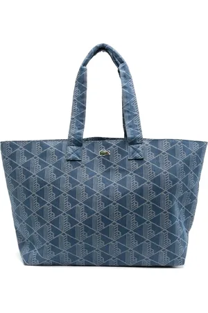 Lacoste Sac porté épaule XL à motif monogrammé en jacquard