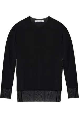 Comme des Garçons Blouse à effet de transparence