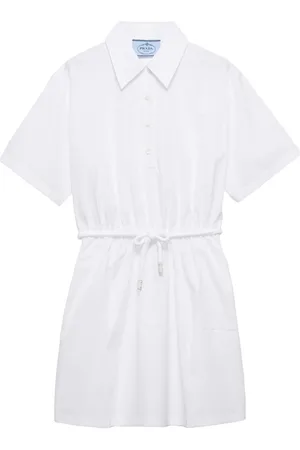 Prada Robe courte en popeline