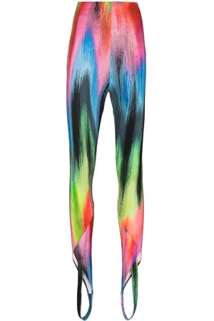 The Attico Legging Jamie à imprimé abstrait