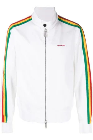 Dsquared2 Veste bomber à bandes rayées