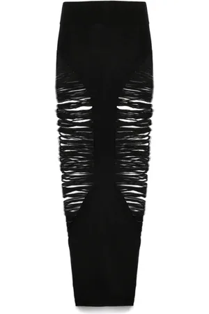 Rick Owens Jupe Pillar à coupe longue