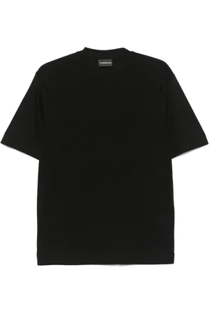 Emporio Armani T-shirt à logo en jacquard