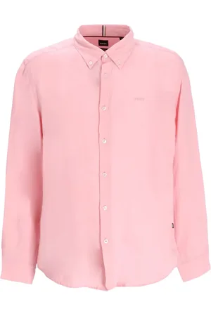 HUGO BOSS Chemise à logo brodé