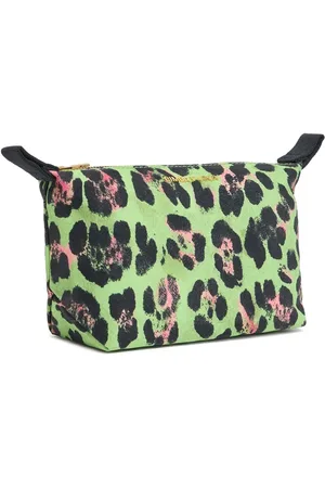 Bimba y Lola Trousse de toilette à imprimé léopard