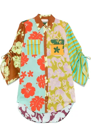 ALÉMAIS Chemise Poppy Spliced