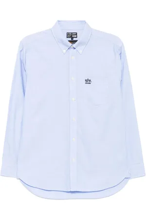 Izzue Chemise à logo brodé
